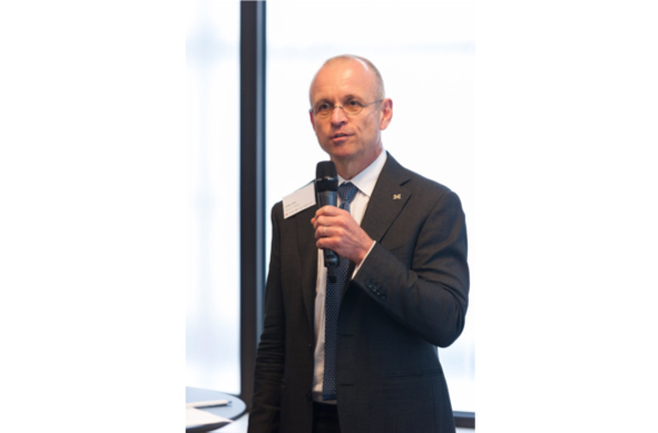 Volker Sick speaking at Brussels Workshop